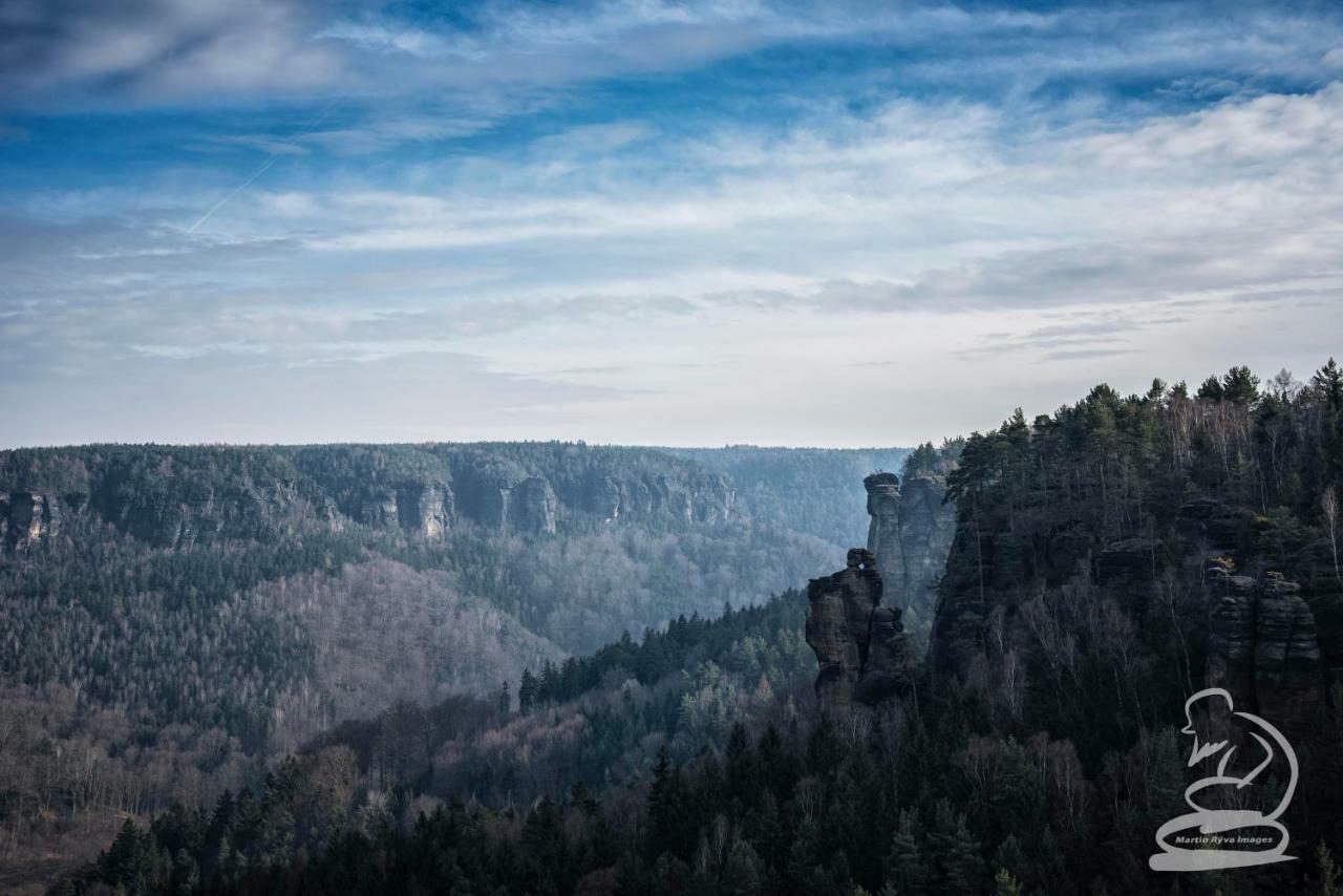 U Kosti - Bohemian Switzerland Apartment Decin Exterior foto